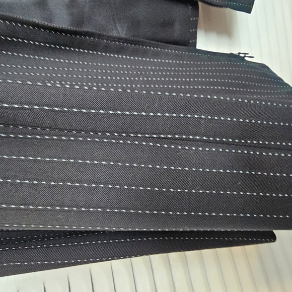 Dana Buchman Black Pinstripe Jacket - Picture 5 of 6
